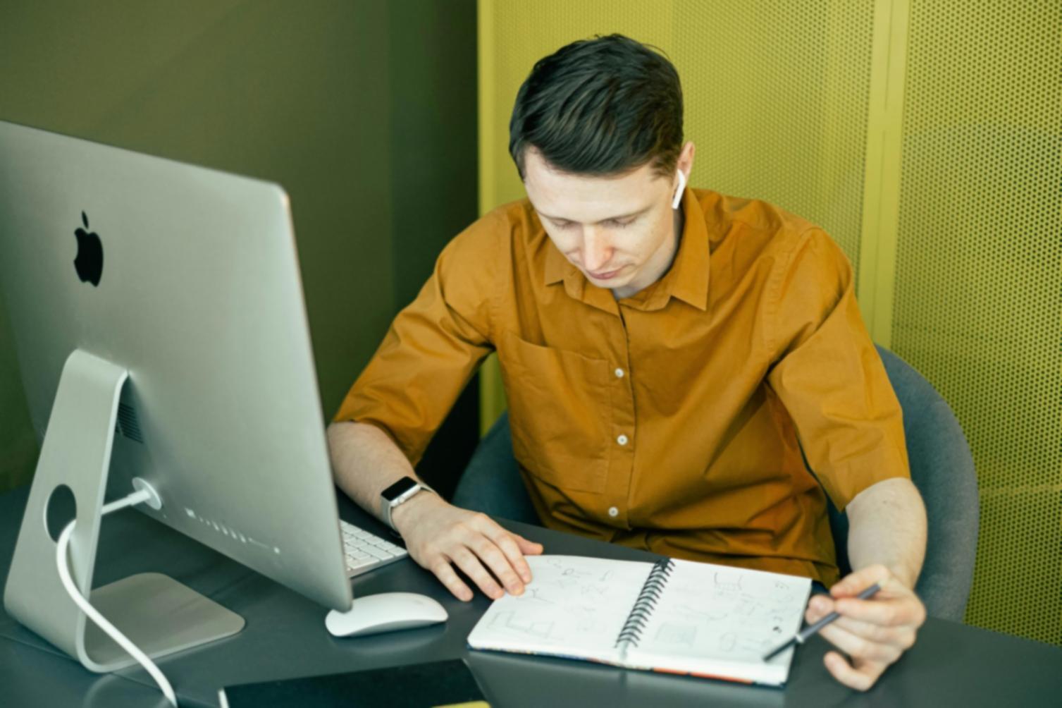 Bleistiftzeichnung einer Handstudie